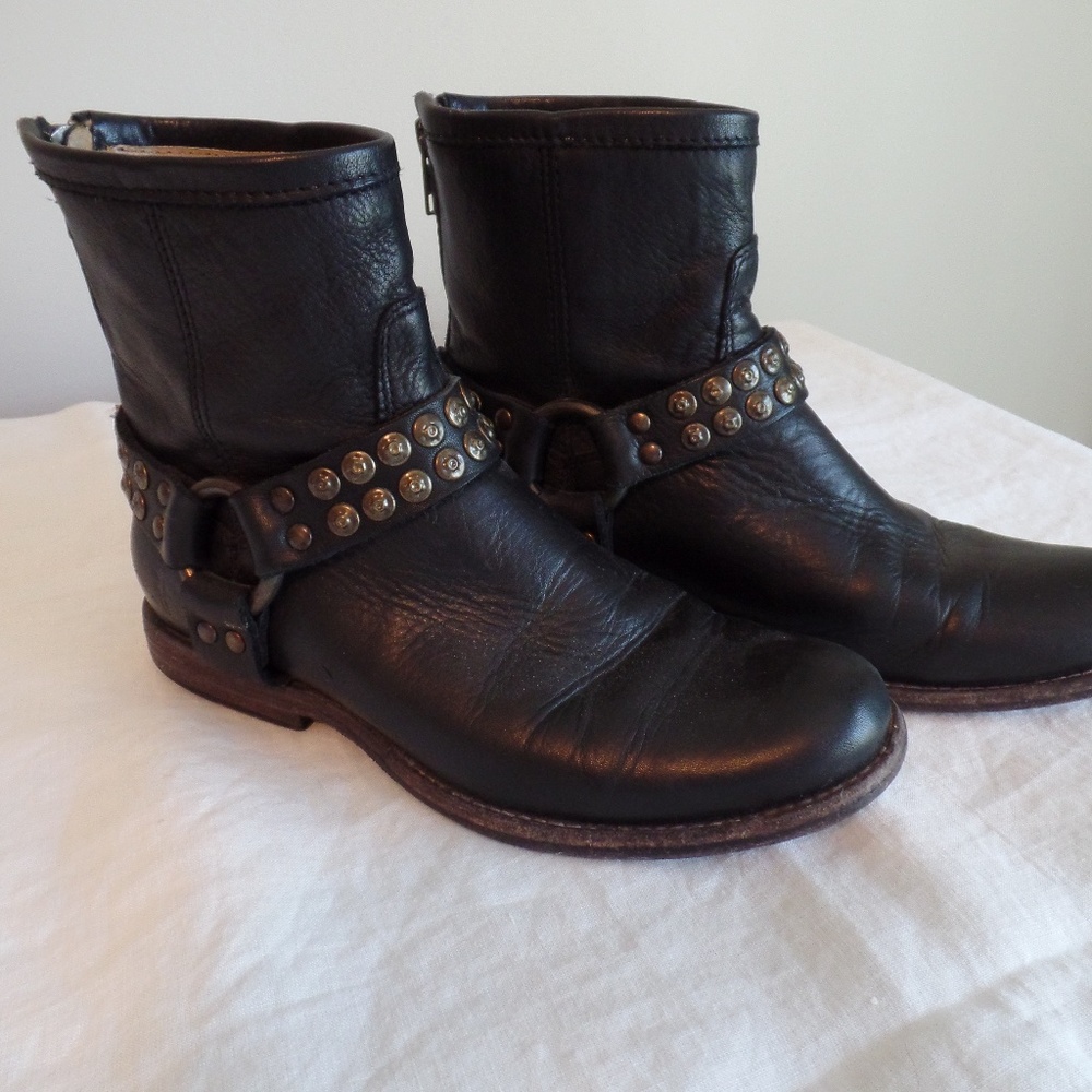 Frye Phillip Harness Bootie, 6.5 Women
